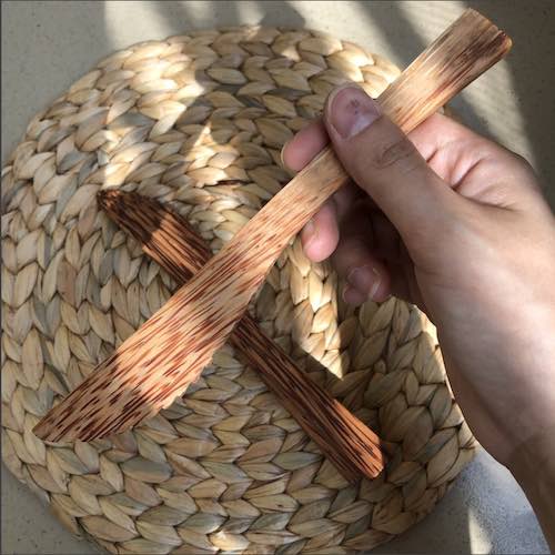 Dao gỗ dừa - Coconut Wooden Knife