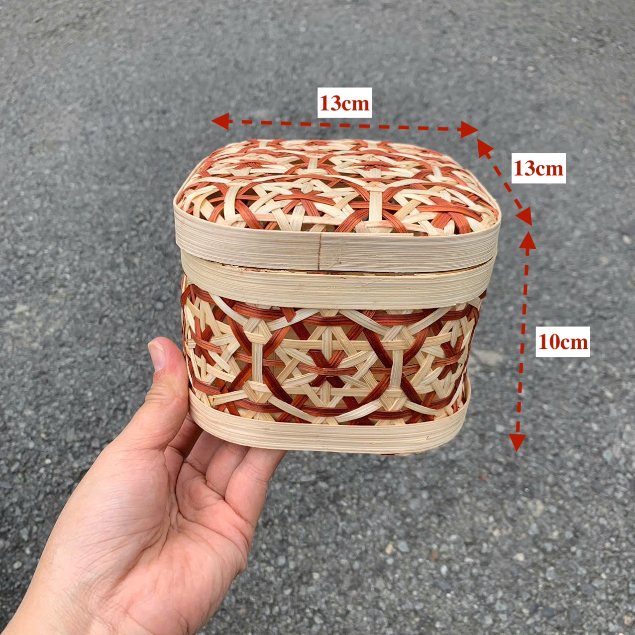 Giỏ Tre Đựng Quà, Hộp Tre Đựng Đồ Đa Năng nhiều mẫu