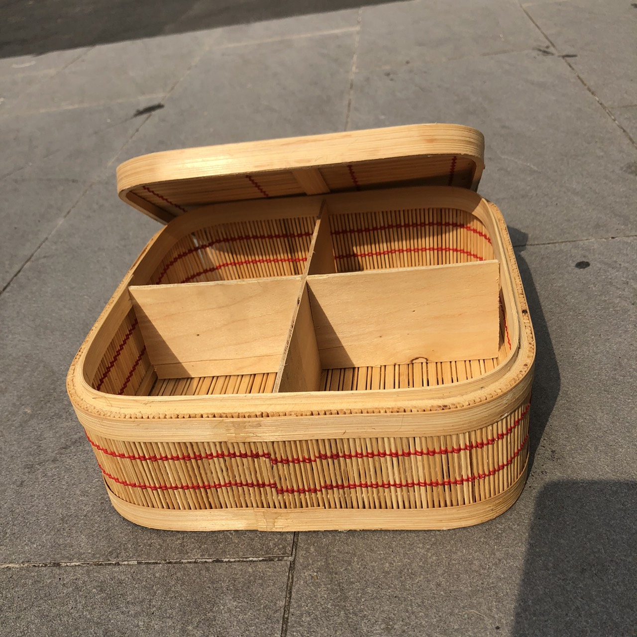 Hộp mành tre đựng quà tặng - Giỏ đựng quà