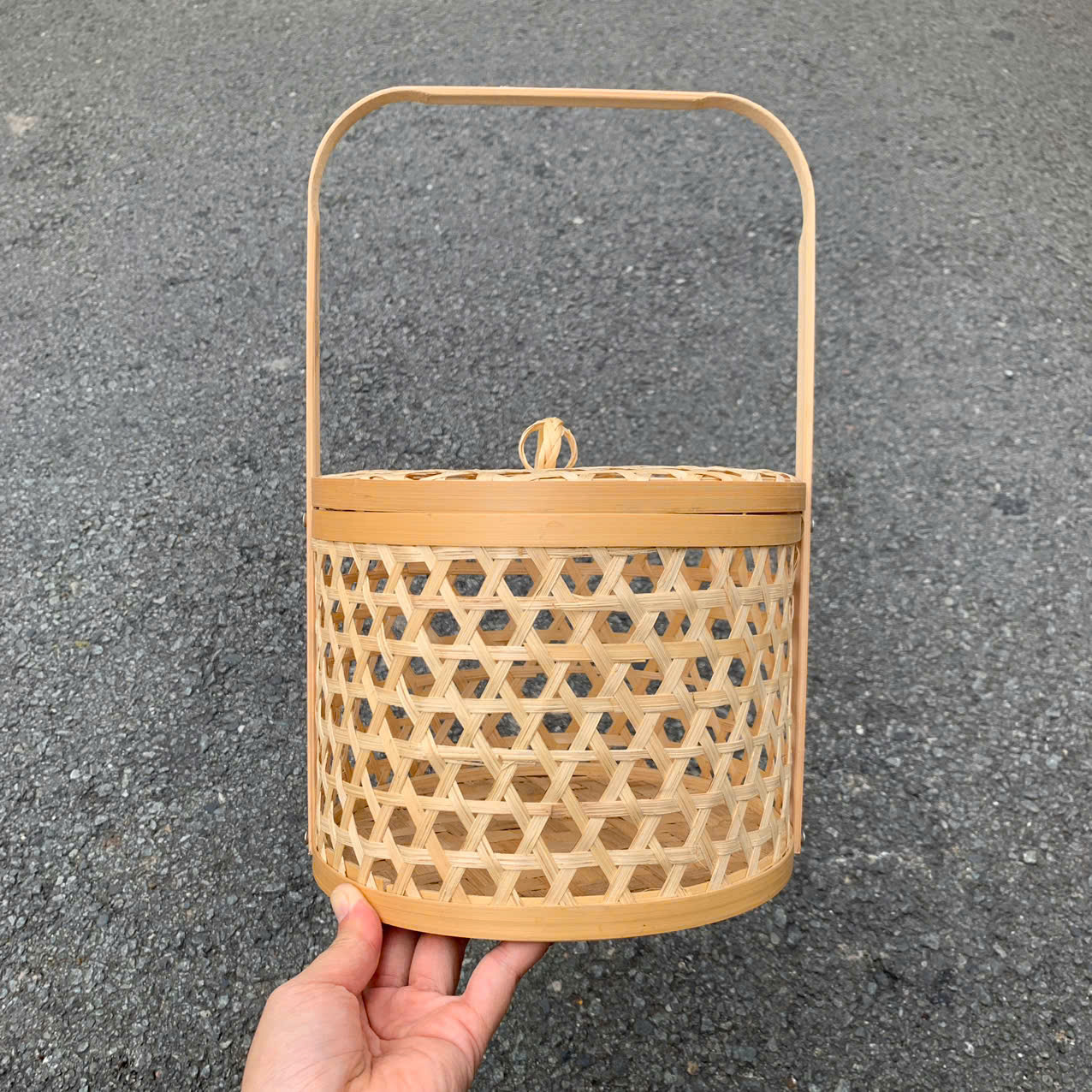 Giỏ Tre Đựng Quà, Hộp Tre Đựng Đồ Đa Năng nhiều mẫu