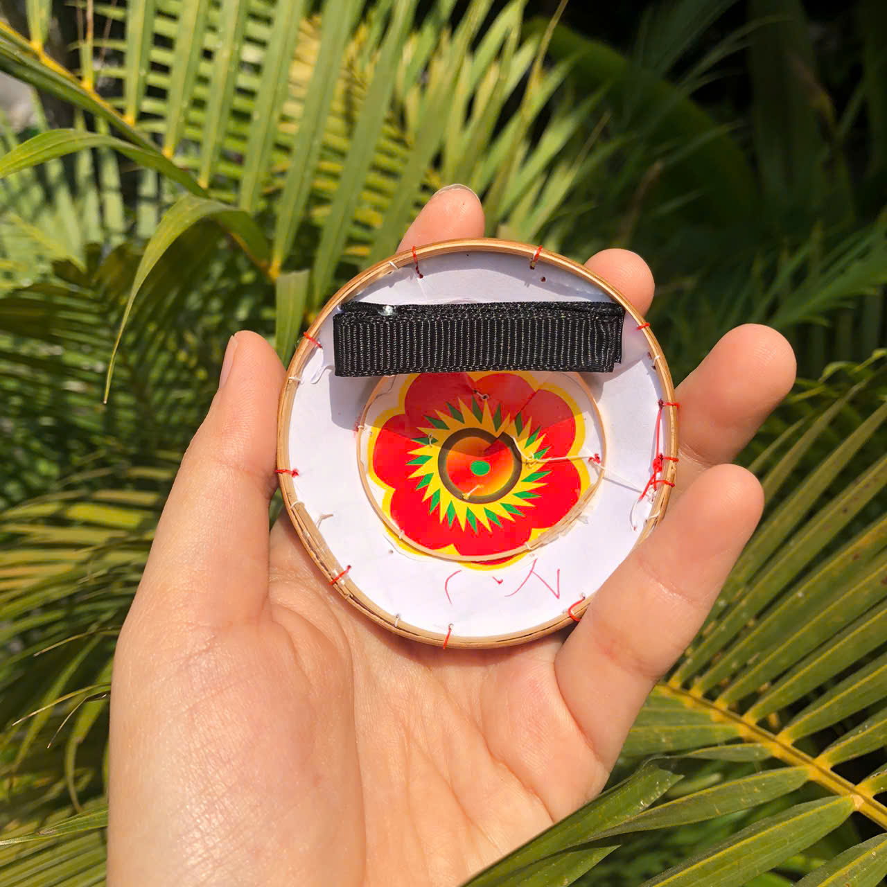 KẸP TÓC Nón lá cờ mini cực xinh xắn - Kẹp tóc nón lá dễ thương làm quà tặng