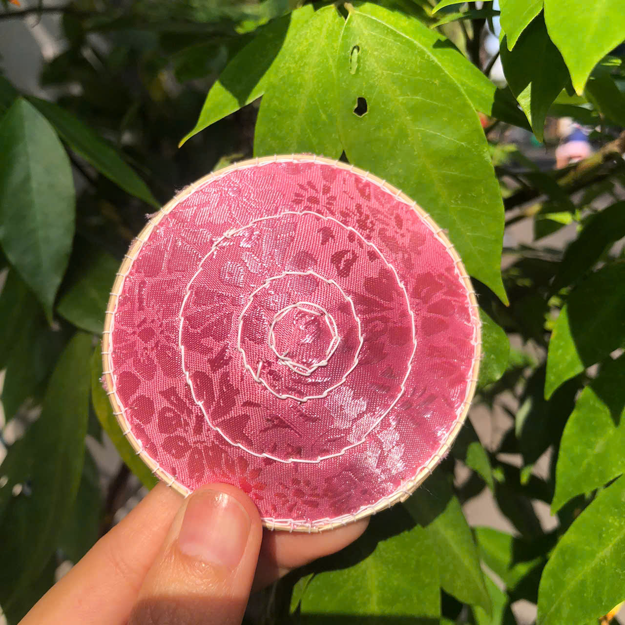 KẸP TÓC Nón lá LỤA mini cực xinh xắn - Kẹp tóc nón lá dễ thương làm quà tặng