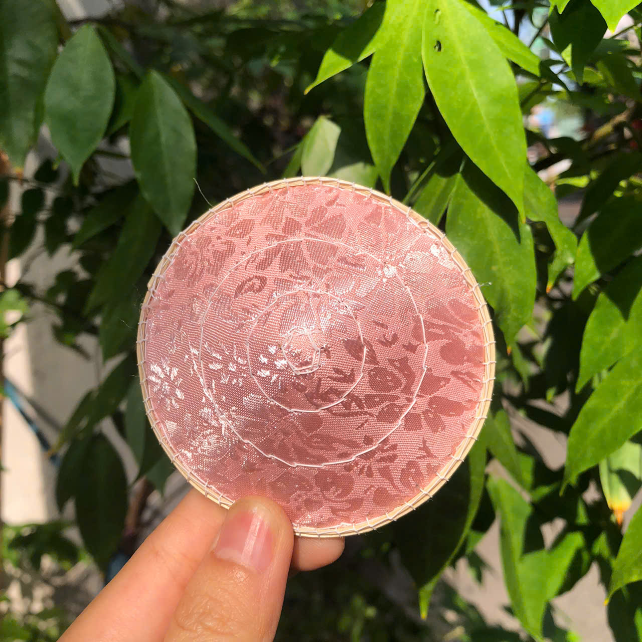 KẸP TÓC Nón lá LỤA mini cực xinh xắn - Kẹp tóc nón lá dễ thương làm quà tặng