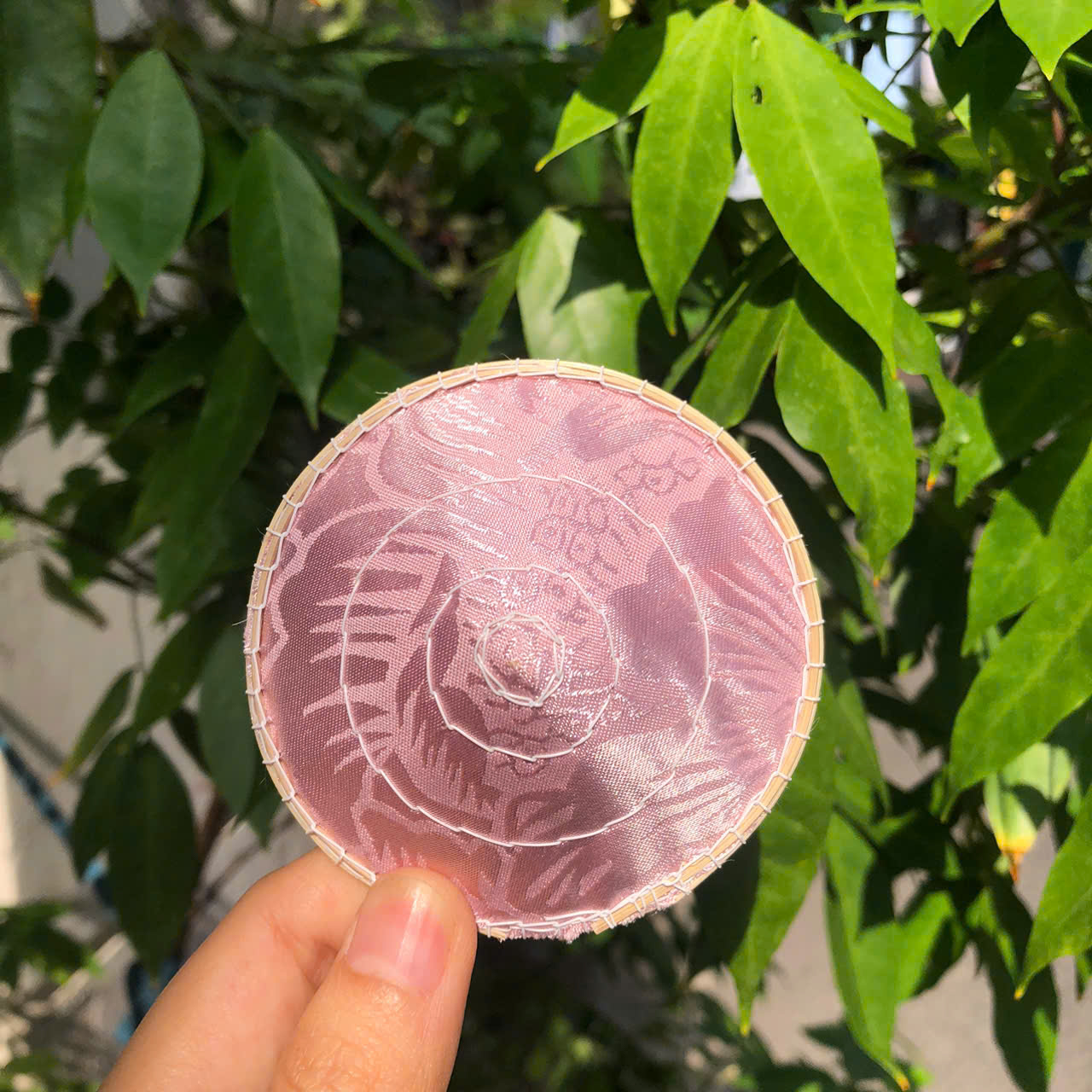 KẸP TÓC Nón lá LỤA mini cực xinh xắn - Kẹp tóc nón lá dễ thương làm quà tặng