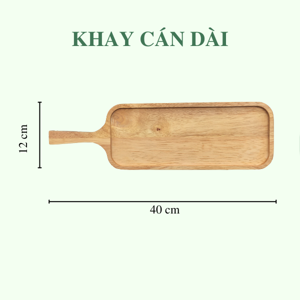 Khay gỗ trang trí đựng đồ ăn chụp ảnh - Thớt gỗ decor cho nhà hàng/ khách sạn/ quán ăn