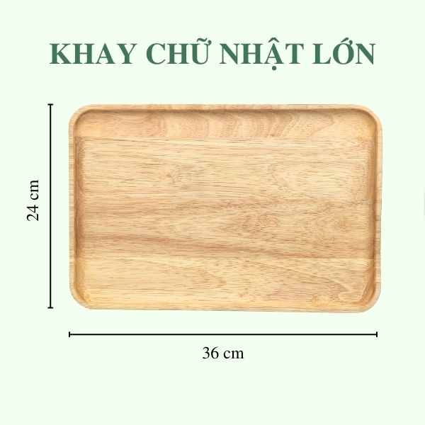 Khay gỗ trang trí đựng đồ ăn chụp ảnh - Thớt gỗ decor cho nhà hàng/ khách sạn/ quán ăn