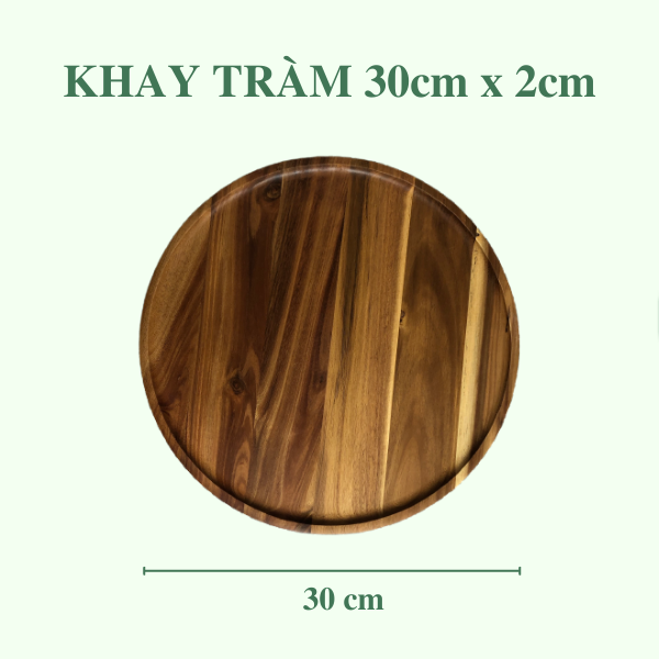 Khay gỗ trang trí đựng đồ ăn chụp ảnh - Thớt gỗ decor cho nhà hàng/ khách sạn/ quán ăn