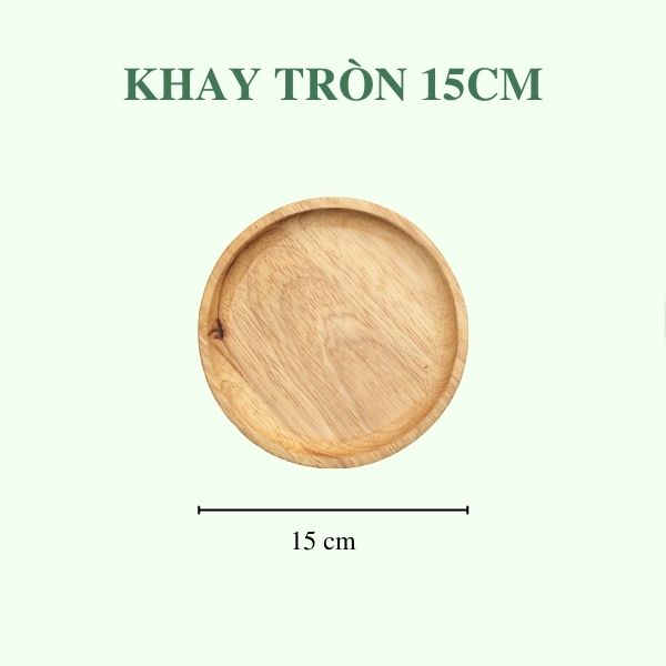 Khay gỗ trang trí đựng đồ ăn chụp ảnh - Thớt gỗ decor cho nhà hàng/ khách sạn/ quán ăn