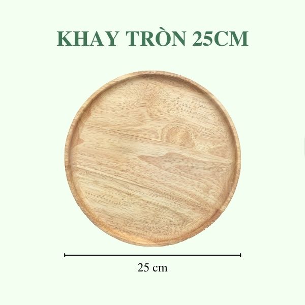 Khay gỗ trang trí đựng đồ ăn chụp ảnh - Thớt gỗ decor cho nhà hàng/ khách sạn/ quán ăn