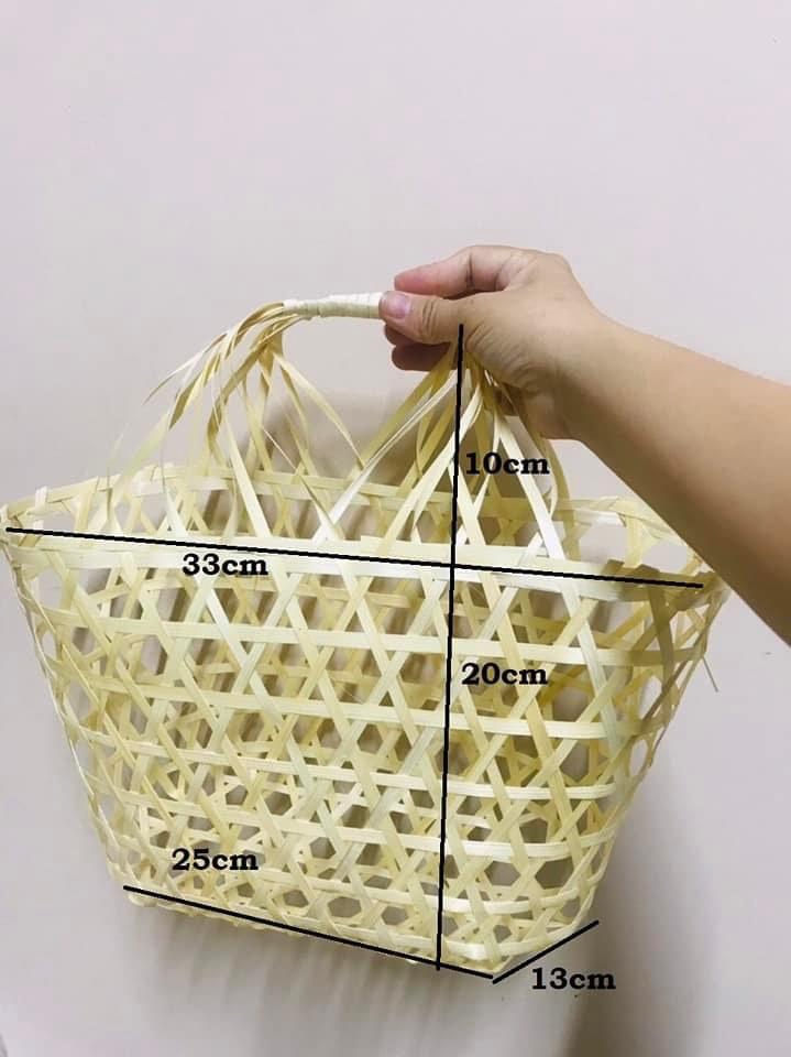 Làn Tre - Giỏ Tre Đựng Quà Tết  - Lẵng Quà Tết