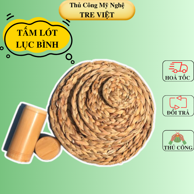 Tấm lót lục bình - Water Hyacinth Placemat