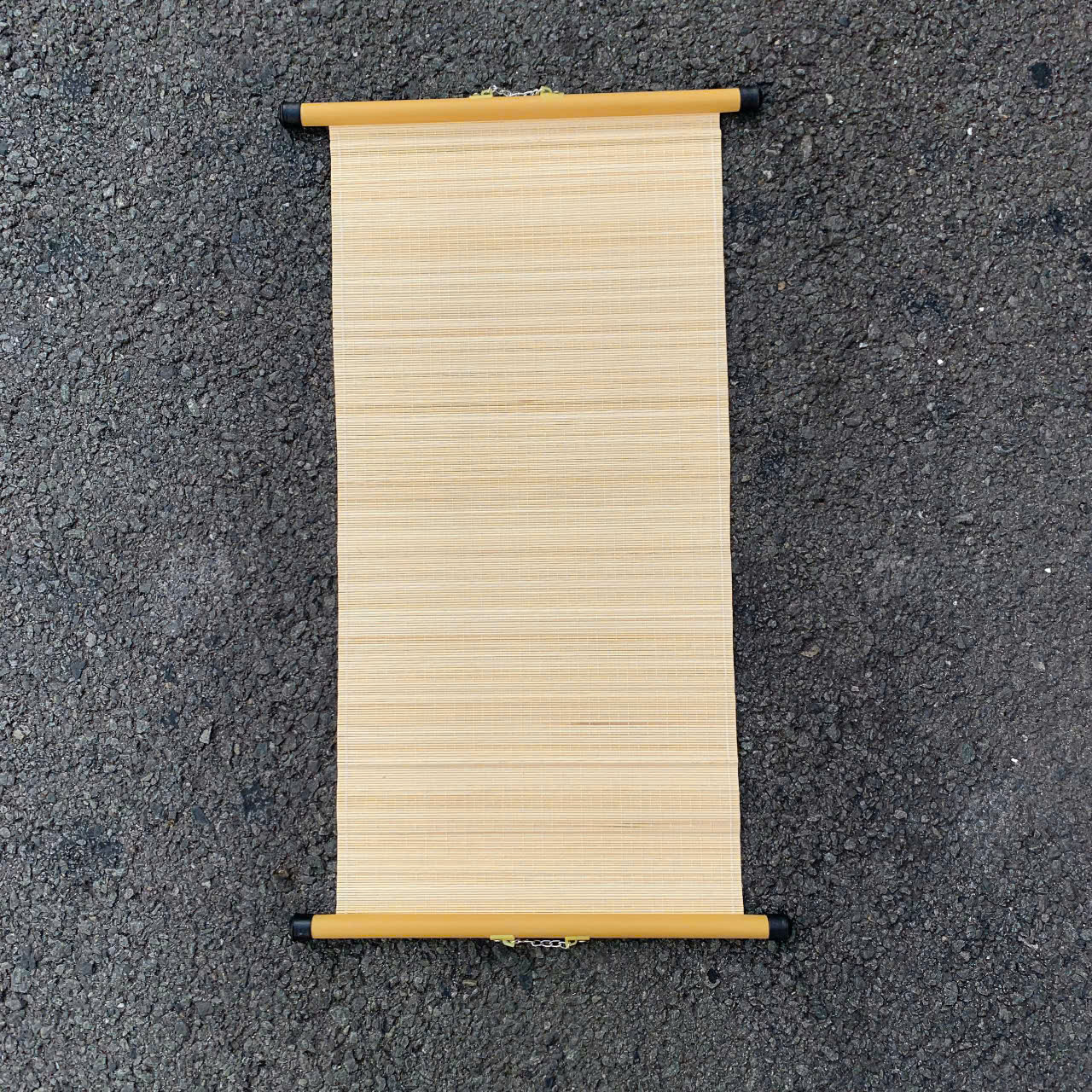 Mành tre 30x60 dán câu đối, vẽ tranh - Mành tăm tre trang trí Tết decor (có ống treo)