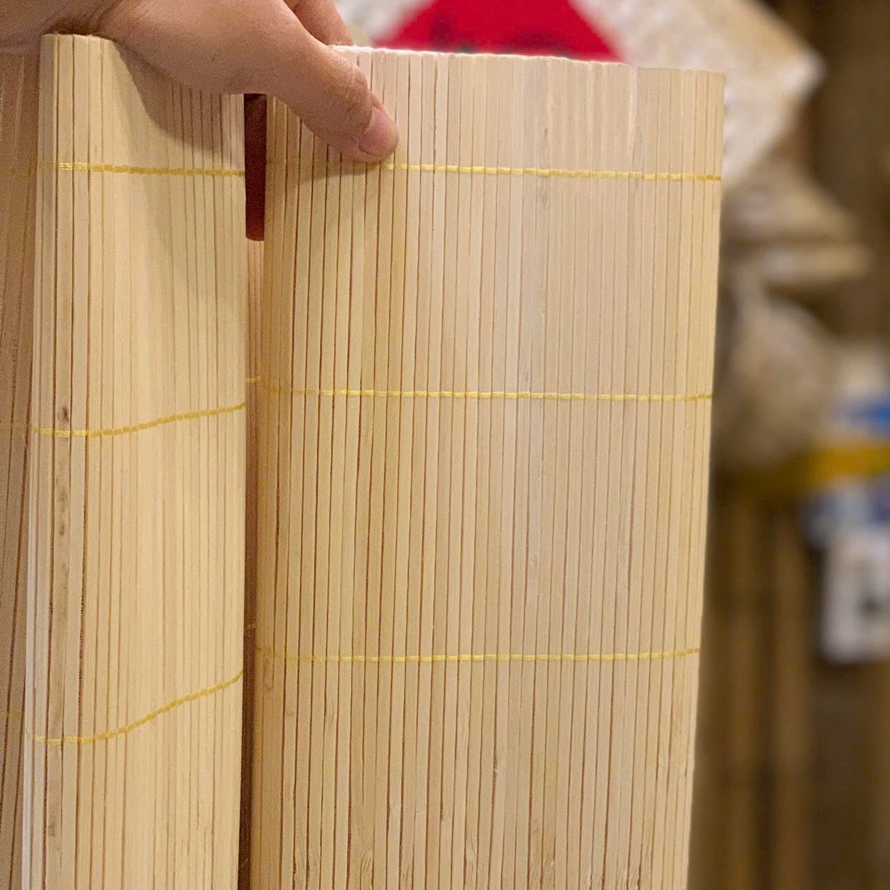 Mành tre trang trí Tết, mành tăm tre nhiều kích thước dùng treo tường