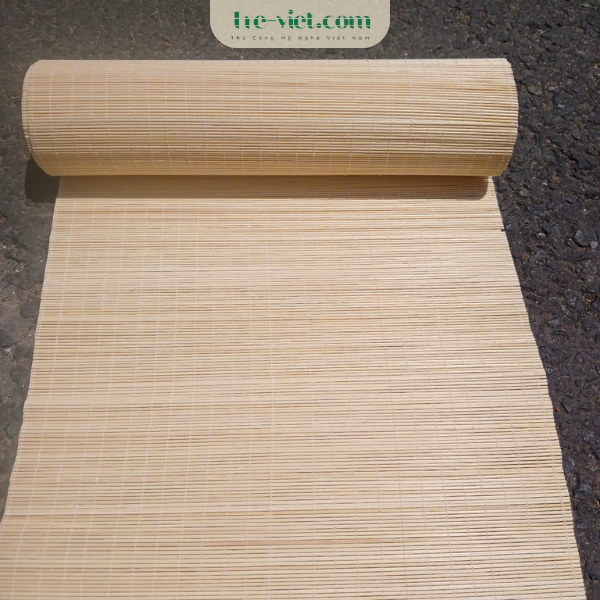 Mành tre trang trí, mành tăm tre khổ 30cm trải bàn gia tiên, trang trí tiệc cưới