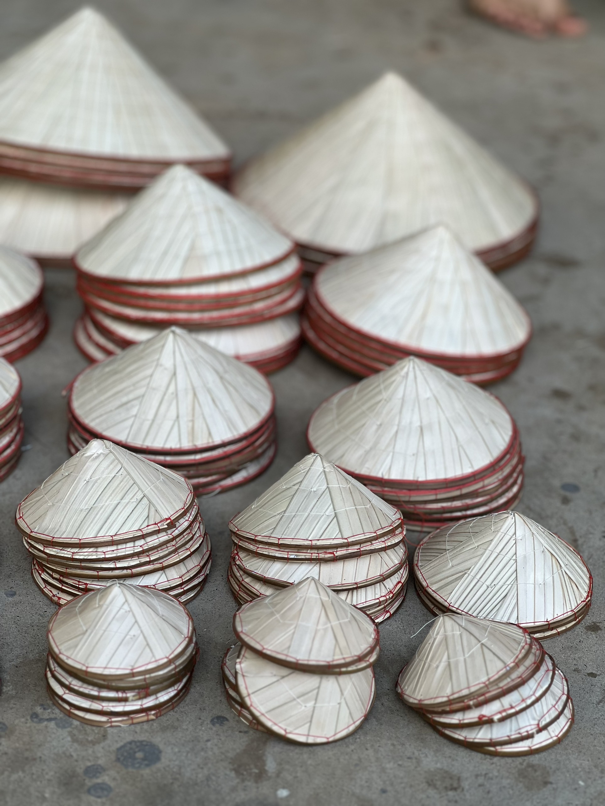 Nón lá mini trang trí phong cách đồng quê -  Nón lá decor đủ kích  thước