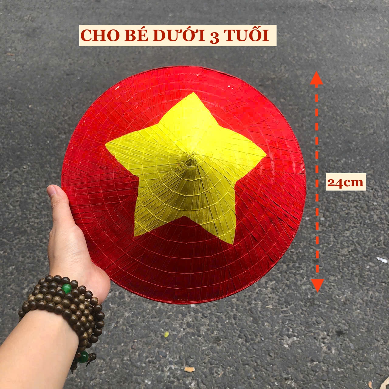 Nón lá Huế vẽ trang trí decor phong cách đồng quê -  Nón lá biểu diễn văn nghệ nhiều kích thước