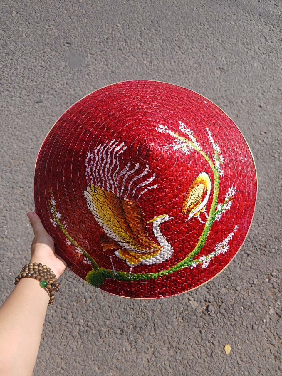 Nón lá cỏ bàng vẽ nhiều mẫu - Nón cỏ chắc chắn (mẫu đẹp)