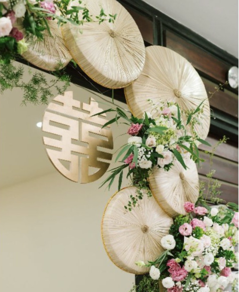 Nón quai thao dùng decor trang trí - Nón biểu diễn văn nghệ - Trang trí cực đẹp