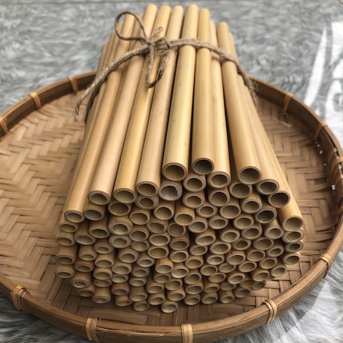 Ống hút tre tự nhiên - Bamboo Straws