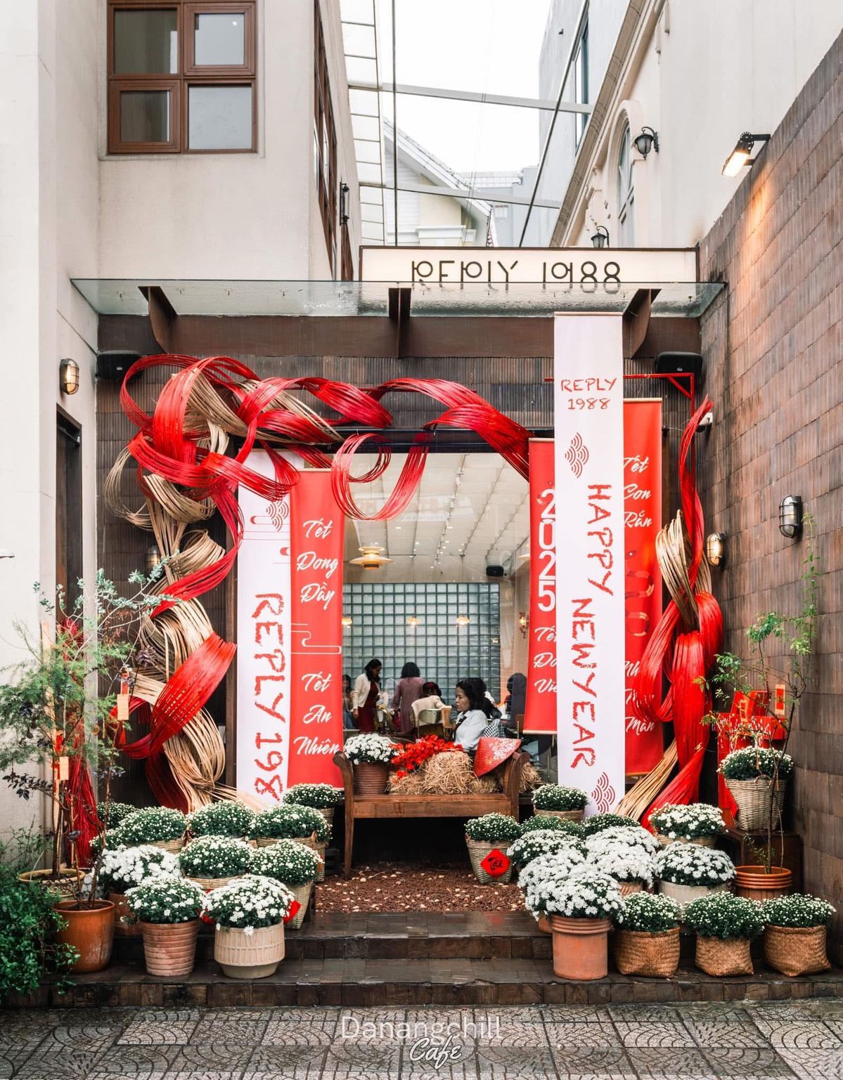 Phên tre dẻo - Dây tre trang trí uốn dẻo tự nhiên, decor tiệc cưới/ TẾT