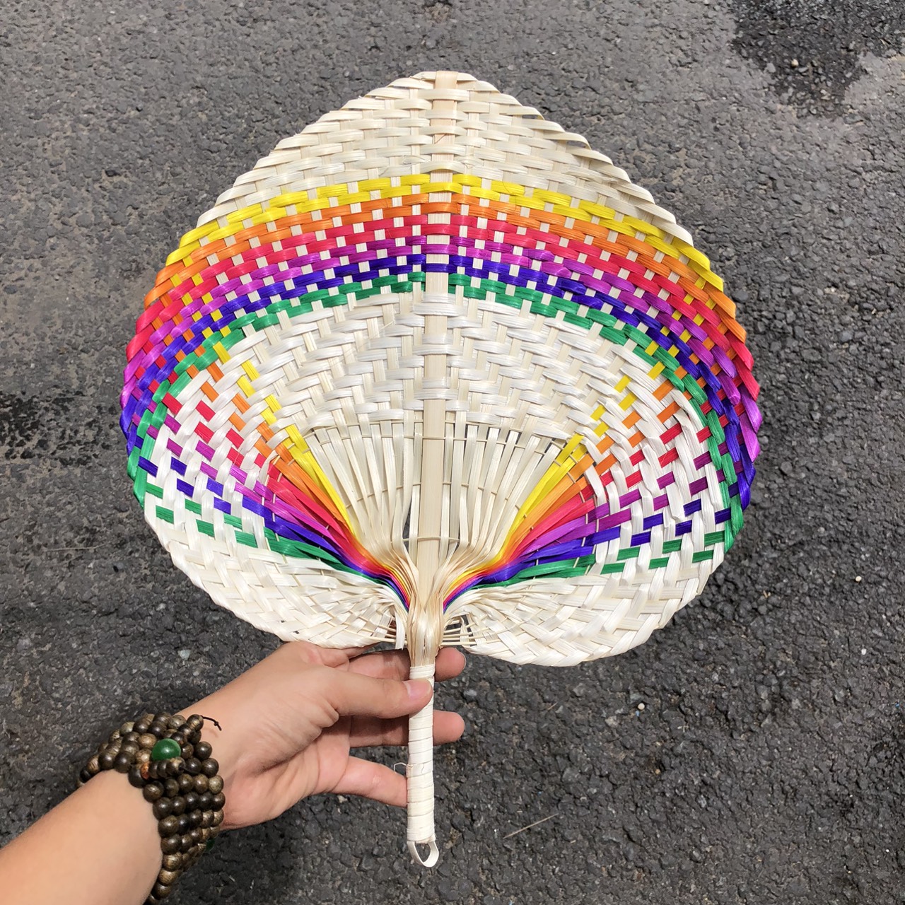 Quạt Nan- Quạt Cầm Tay Đan Thủ Công Decor / Treo tường