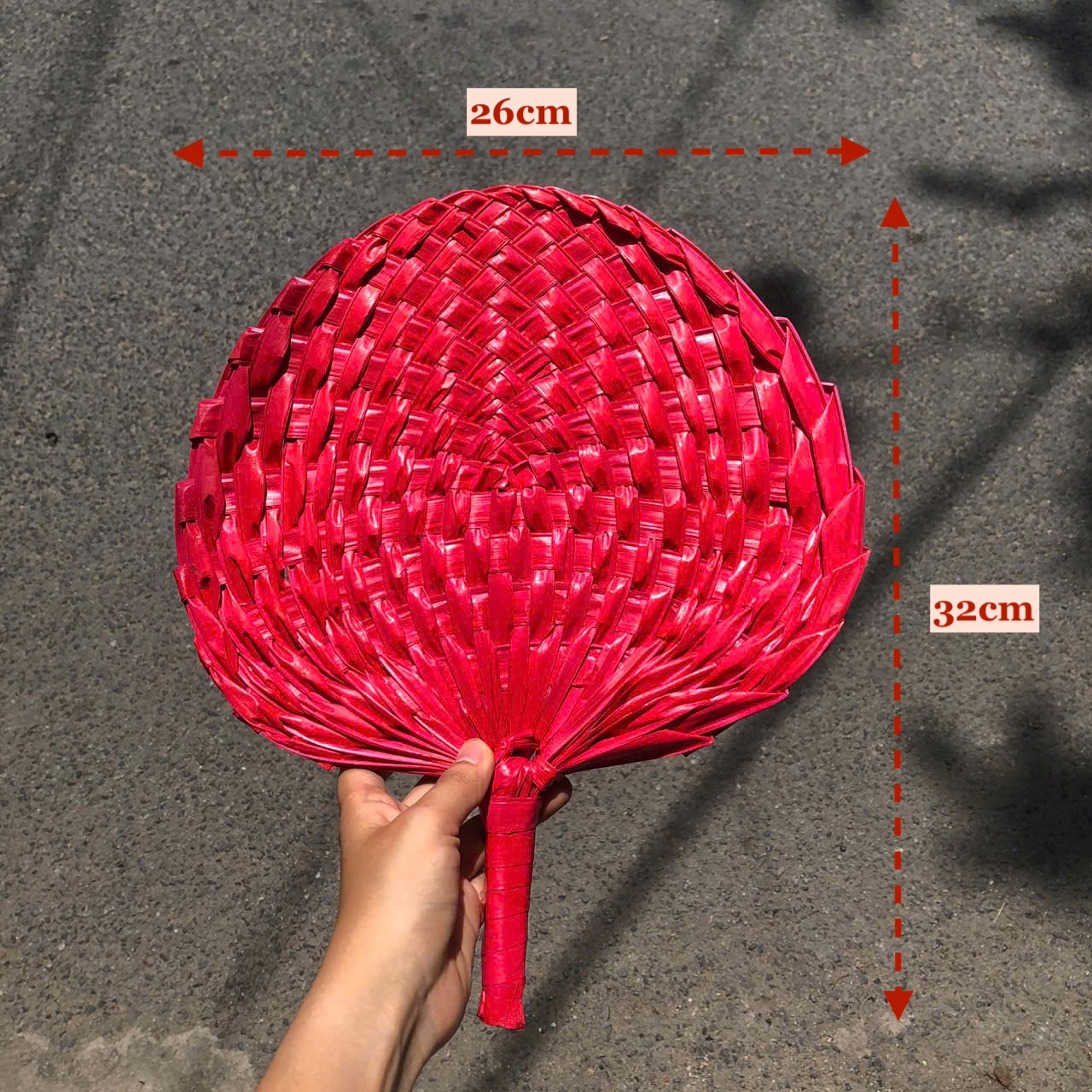 Quạt Nan- Quạt Cầm Tay Đan Thủ Công Decor / Treo tường