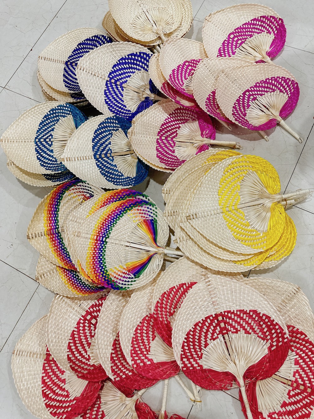 Quạt Nan- Quạt Cầm Tay Đan Thủ Công Decor / Treo tường