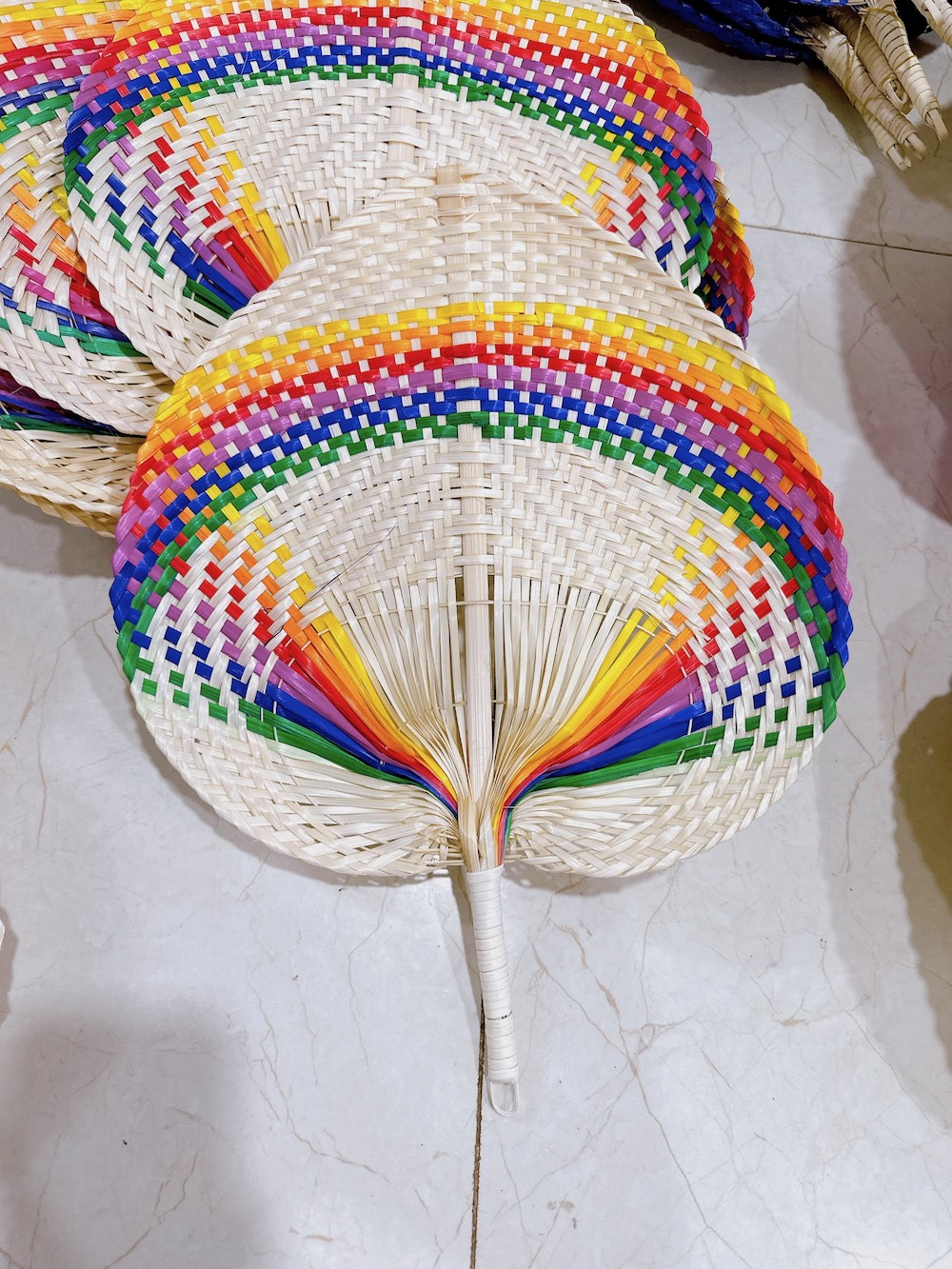 Quạt Nan- Quạt Cầm Tay Đan Thủ Công Decor / Treo tường