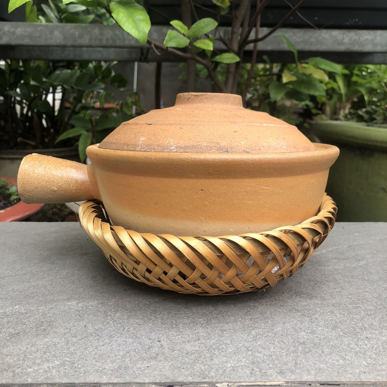 Rế Tre Đưng Nồi Đất - Rế Cơm Niêu Lót Nồi - Trang Trí Decor Treo Tường