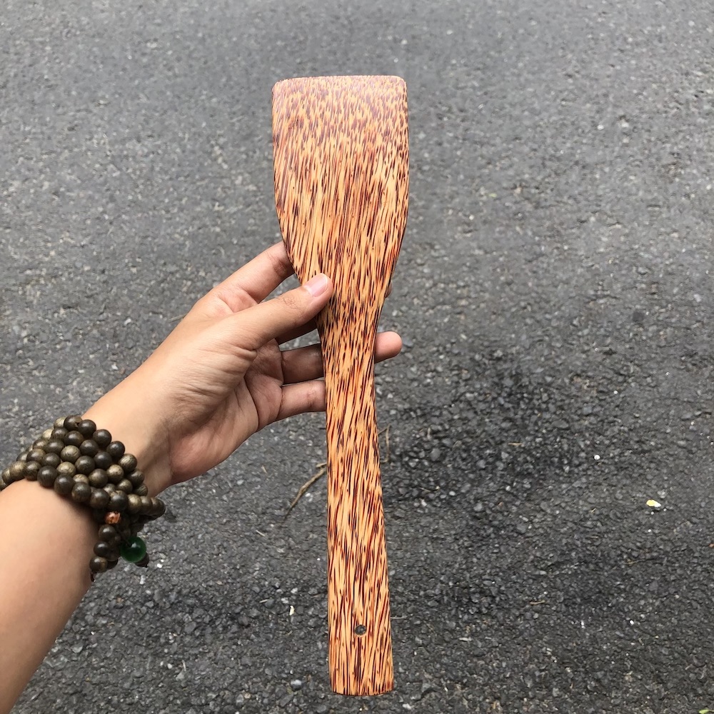 Sạn Gỗ Dừa Cao Cấp - Sạn Chiên Xào Gỗ