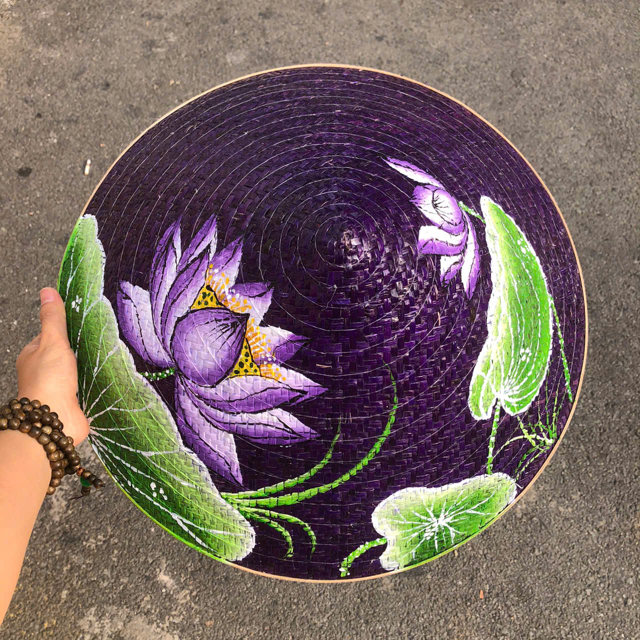 Nón lá cỏ bàng vẽ nhiều mẫu - Nón cỏ chắc chắn (mẫu đẹp)