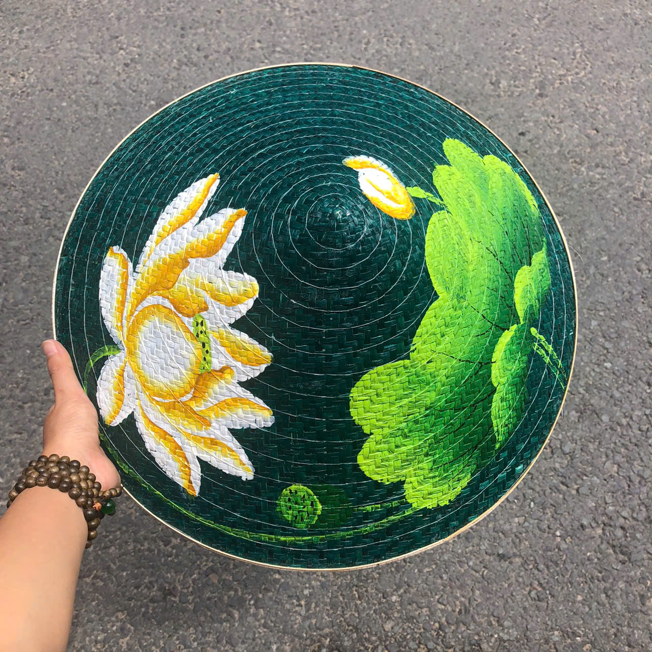 Nón lá cỏ bàng vẽ nhiều mẫu - Nón cỏ chắc chắn (mẫu đẹp)