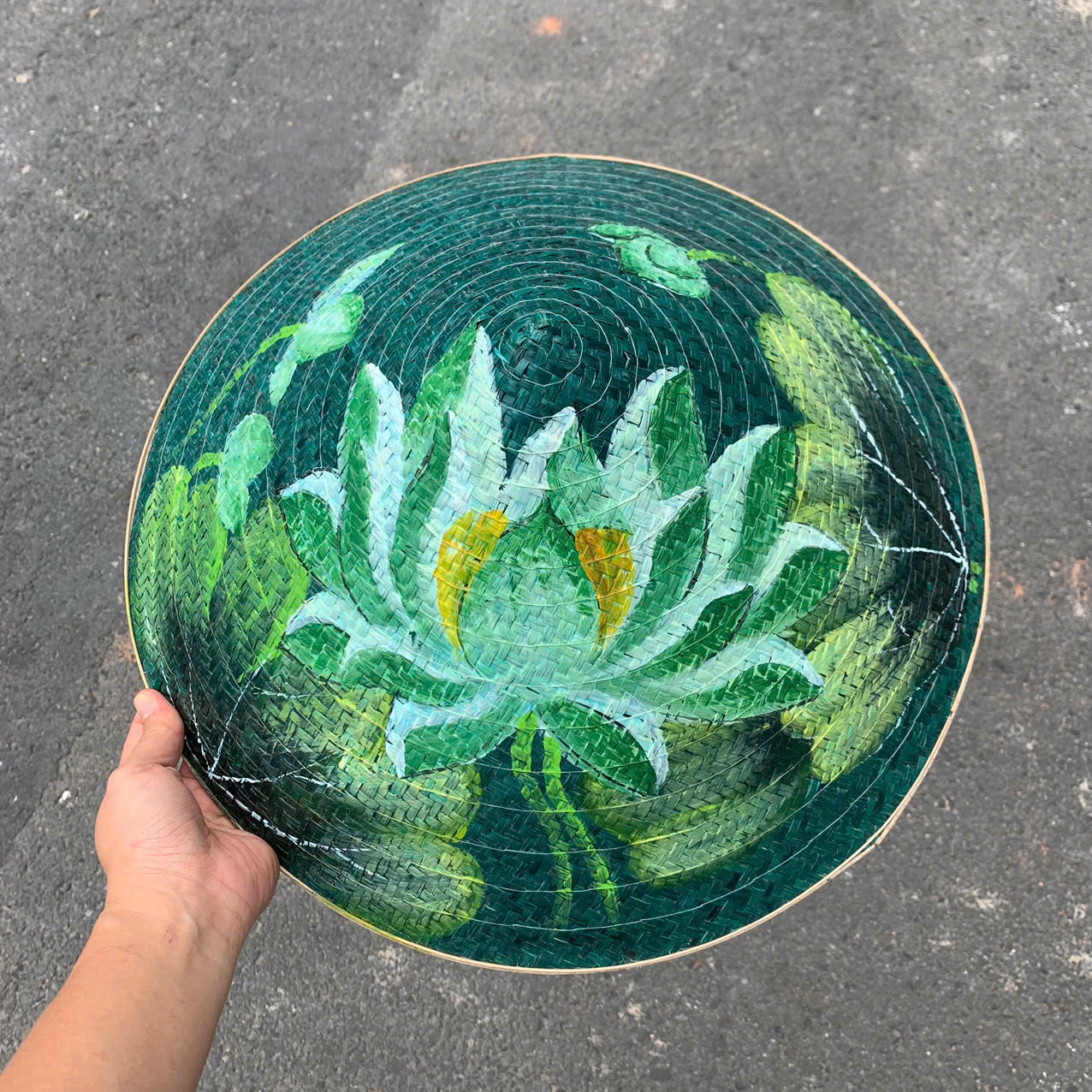 Nón lá cỏ bàng vẽ nhiều mẫu - Nón cỏ chắc chắn (mẫu đẹp)