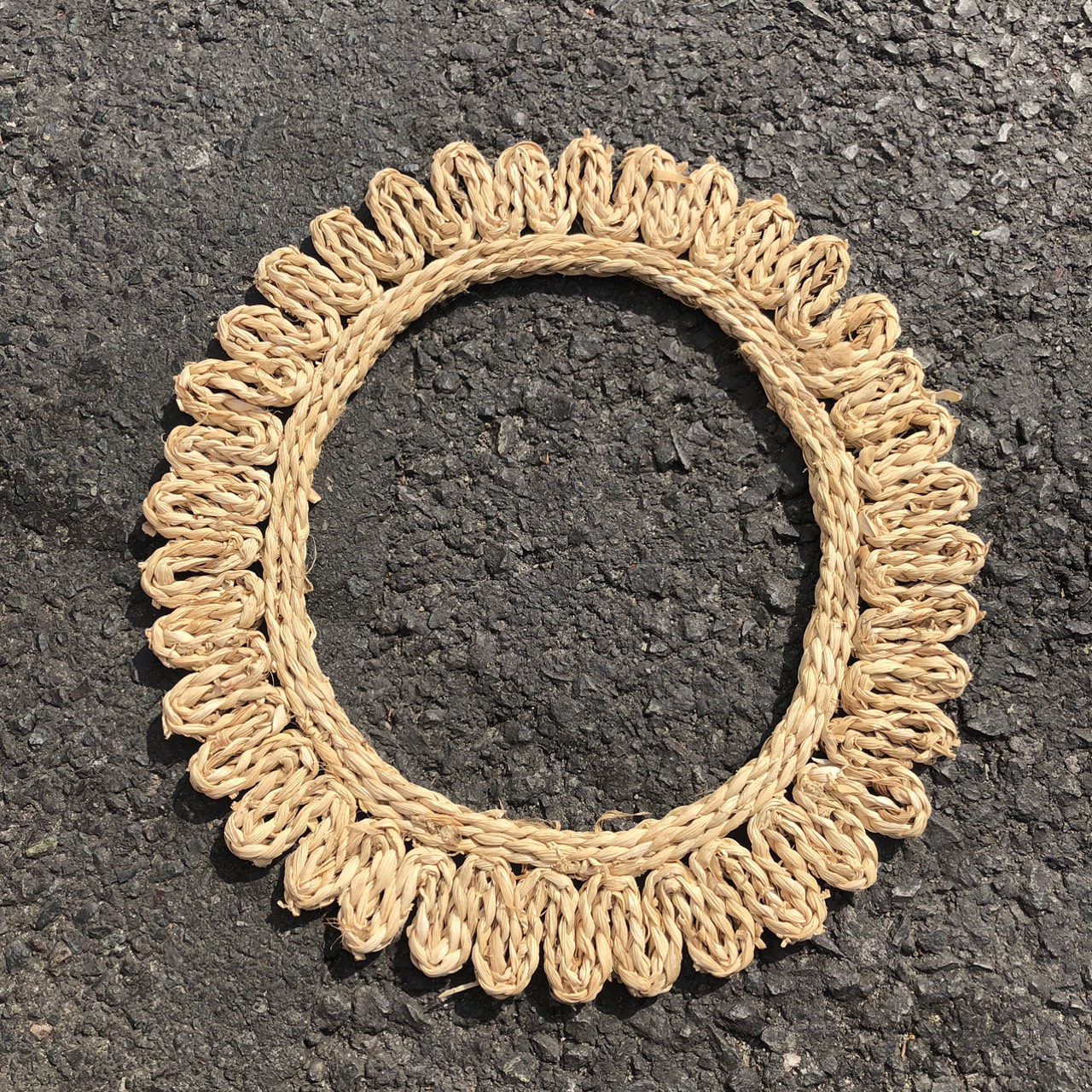 Thảm cói - Tấm lót hoạ tiết - Trải bàn, decor, trang trí tường