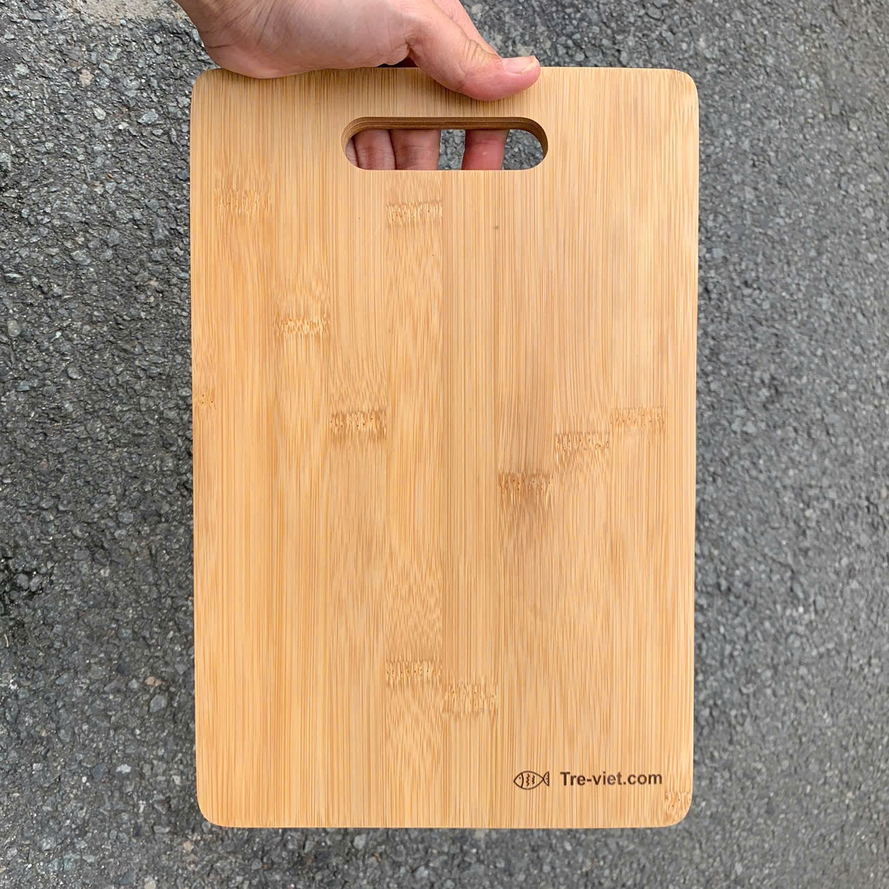 Thớt Tre Tròn Đẹp - Thớt Tre hình chữ nhật