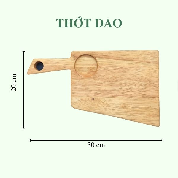 Khay gỗ trang trí đựng đồ ăn chụp ảnh - Thớt gỗ decor cho nhà hàng/ khách sạn/ quán ăn