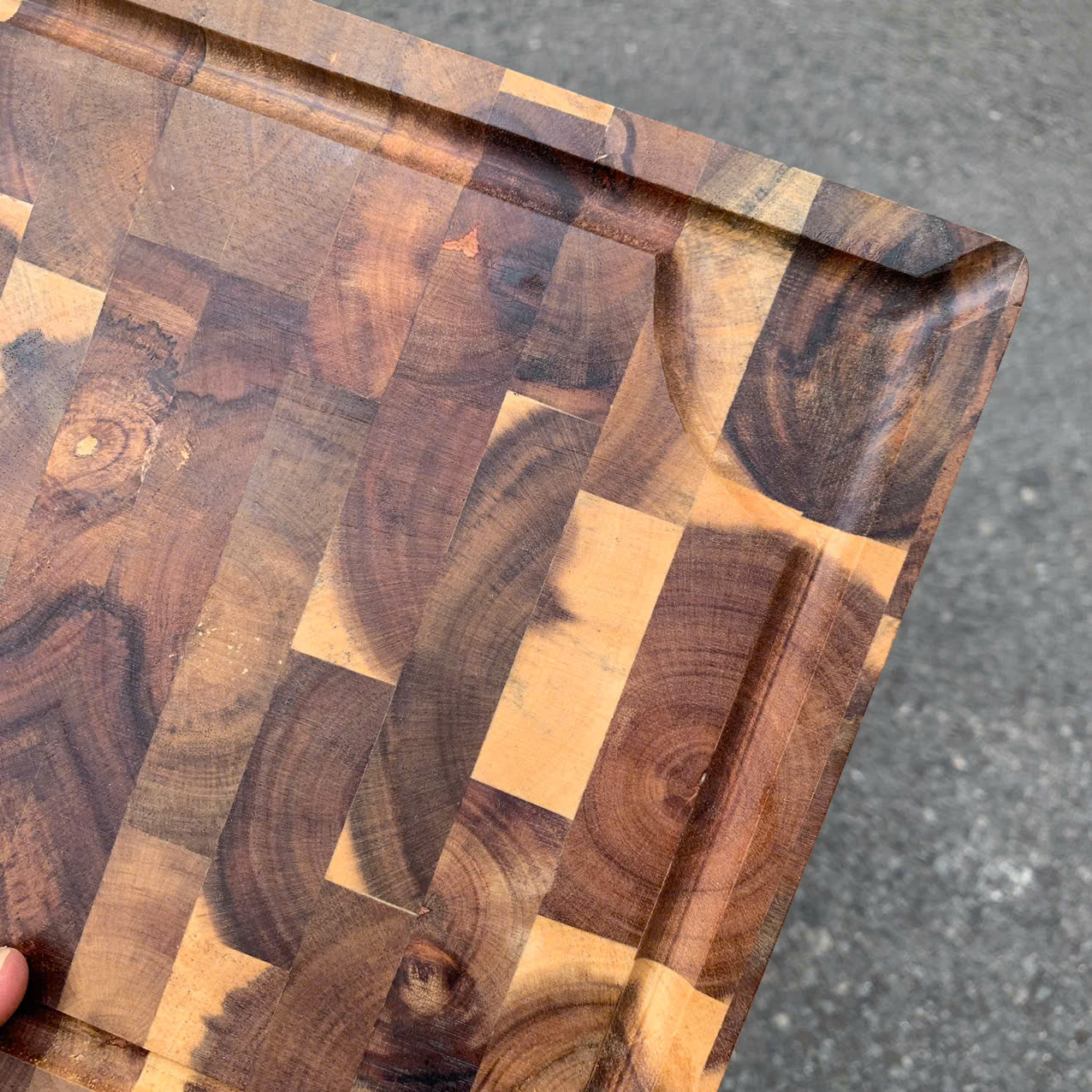 Thớt gỗ Teak 30x20x2.5cm - Thớt gỗ Tếch hình chữ nhật