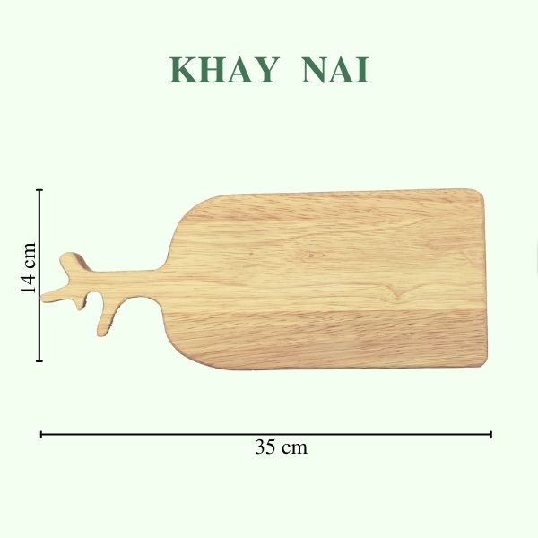 Khay gỗ trang trí đựng đồ ăn chụp ảnh - Thớt gỗ decor cho nhà hàng/ khách sạn/ quán ăn