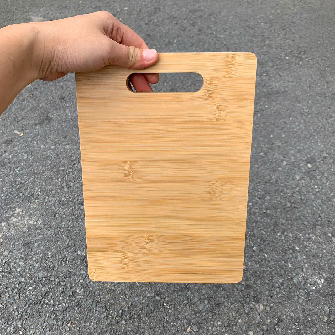 Thớt Tre Tròn Đẹp - Thớt Tre hình chữ nhật