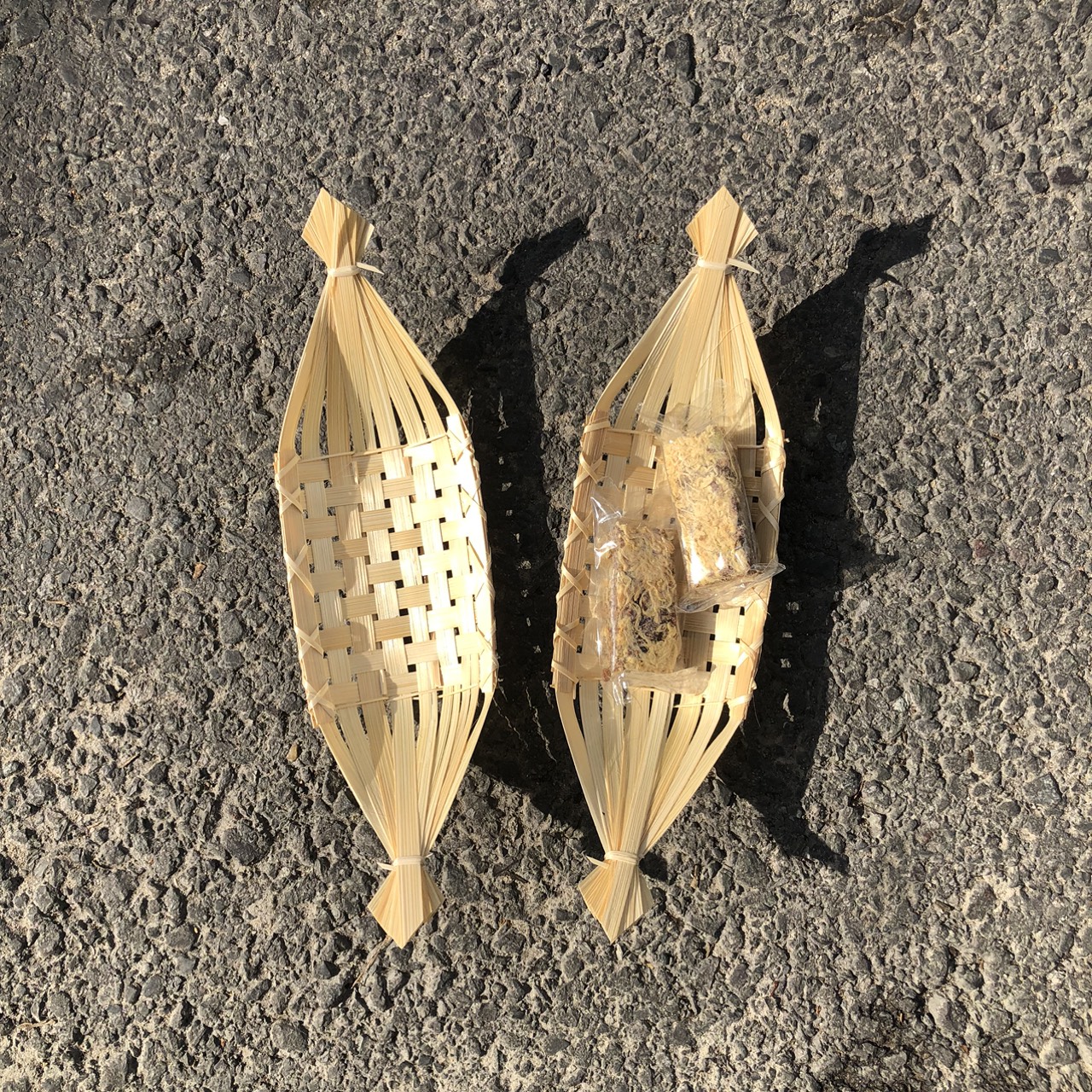 Thuyền Tre Đựng bánh kẹo Trang Trí - Dĩa tre đựng đồ chụp ảnh