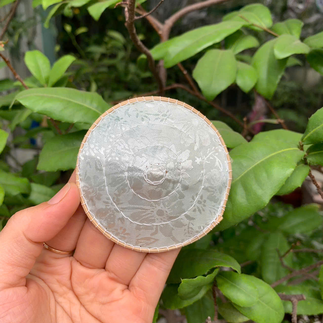 Móc khoá Nón Lá Lụa mini xinh xắn - Charm móc khoá làm quà tặng