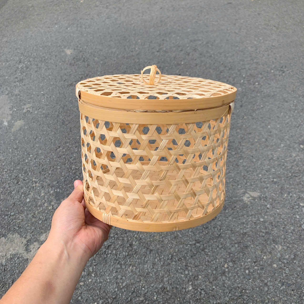 Giỏ Tre Đựng Quà, Hộp Tre Đựng Đồ Đa Năng nhiều mẫu