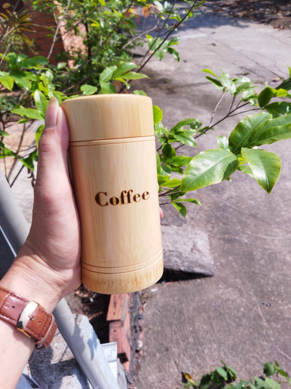 Hộp Tre Đựng Trà – Tea Container