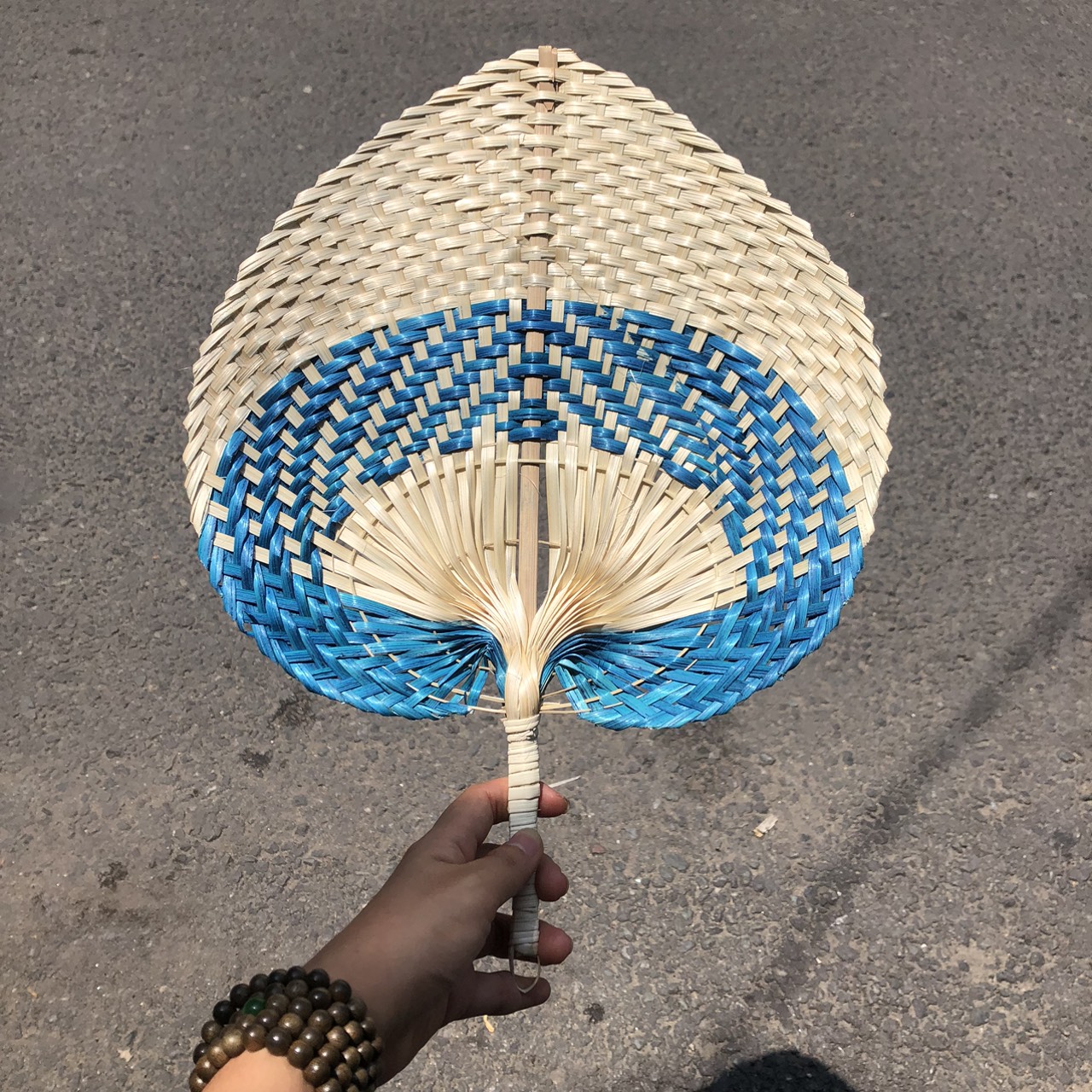 Quạt Nan- Quạt Cầm Tay Đan Thủ Công Decor / Treo tường