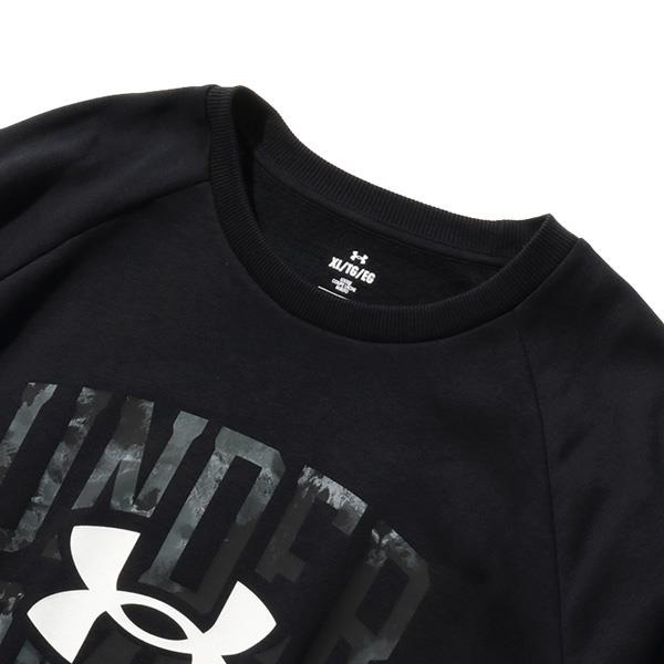 Áo Sweater Chính Hãng - Under Armour Mens Rival Fleece Watermark 'Black White' - 1373703-001