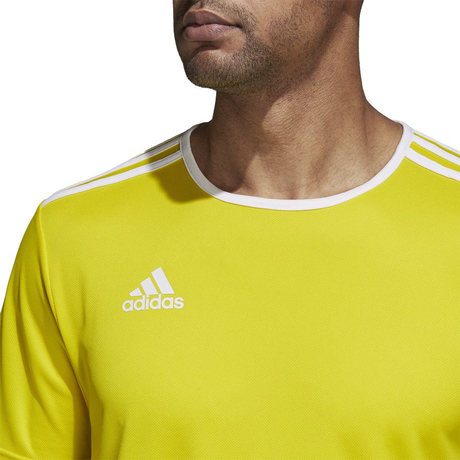 Áo Thể Thao Hè - Adidas Entrada 18 Jersey 'Yellow/White'