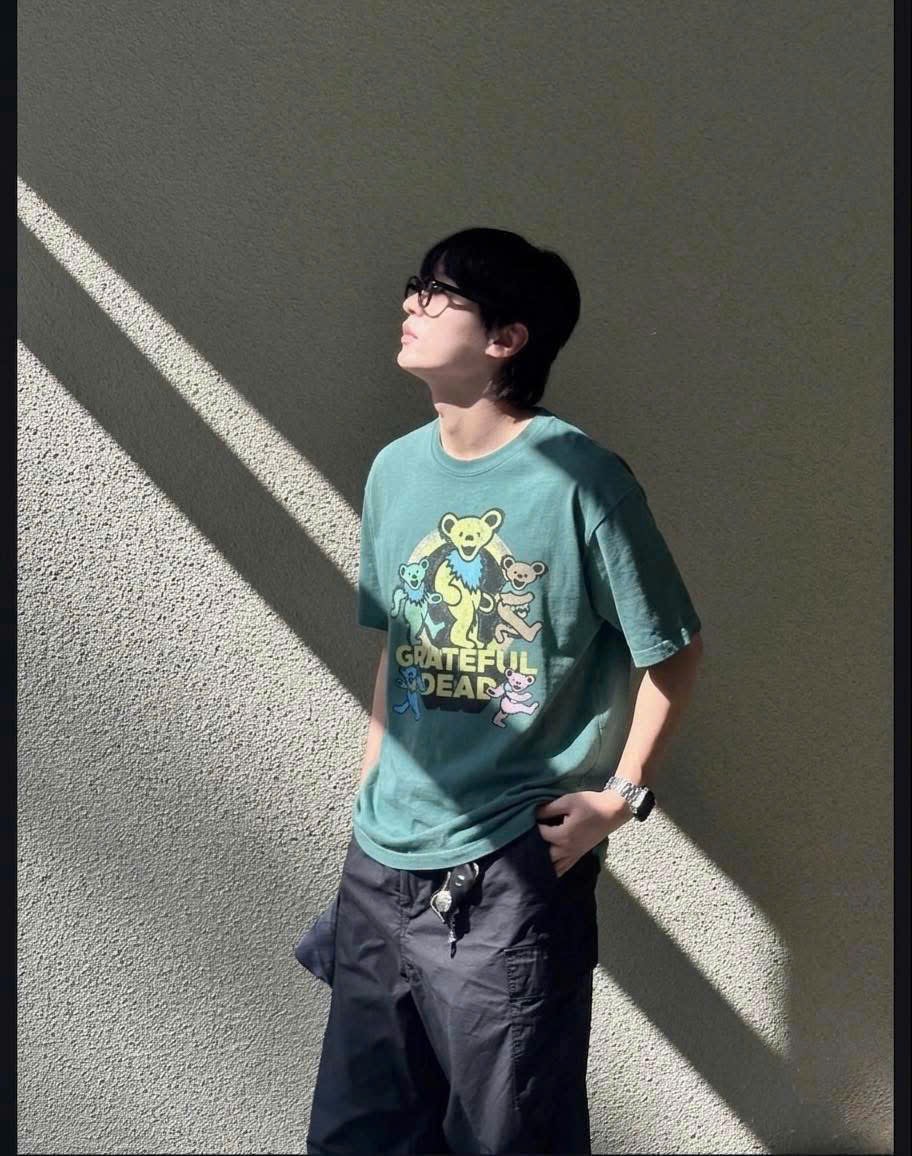 ÁO TSHIRTS CHÍNH HÃNG - TOPTEN10 HOT STUFF Wax Green - MSF3TS3001B