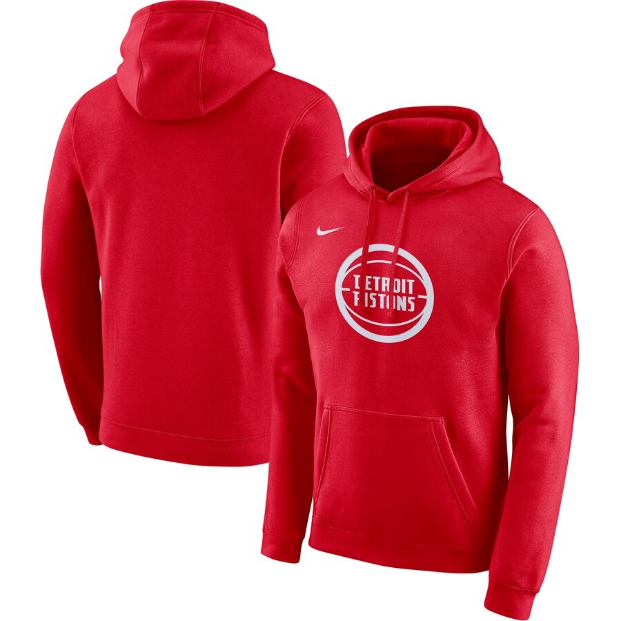 Áo Hoodie Chính Hãng - Nike Detroit Pistons - 2020 City Edition NBA Bluza 'Red' - CD3228-657