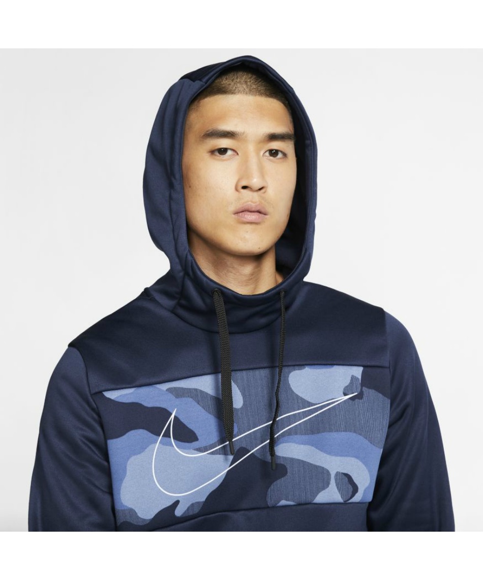 Nike Therma CMO Pullover Hoodie - 'Blue' BV2779-451