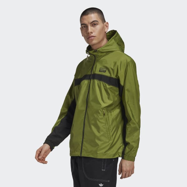 Adidas R.Y.V. Windbreaker Jacket - 'Green' GJ6741